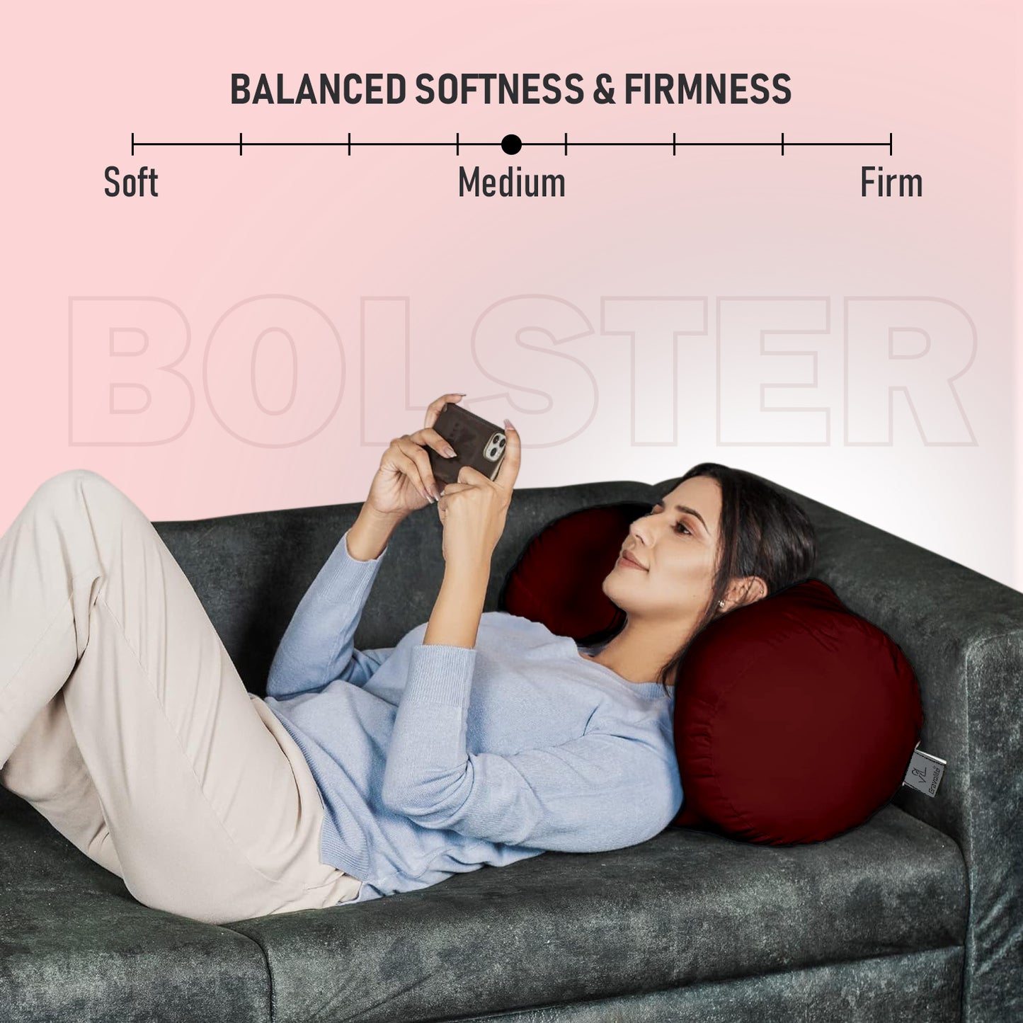 Yoga Bolster Cushion